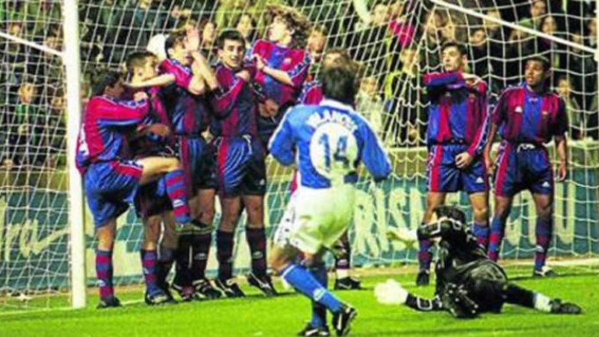 El gol de Tito Vilanova al Barça con el Lleida