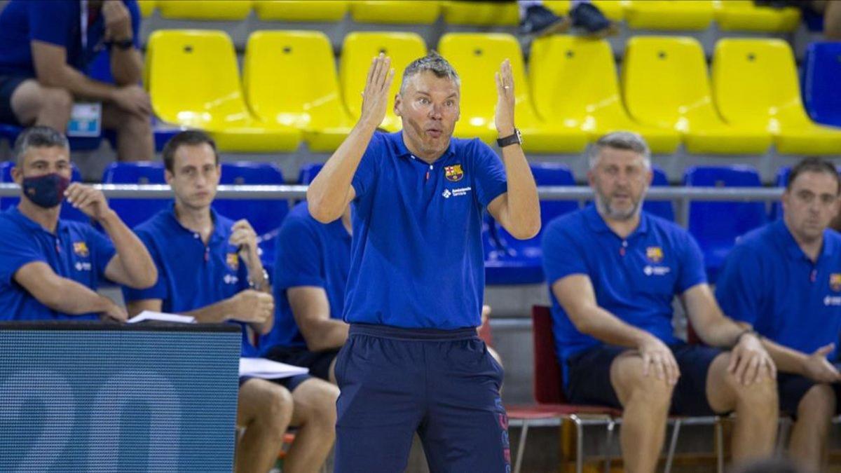 Jasikevicius, en la final de la Lliga Catalana