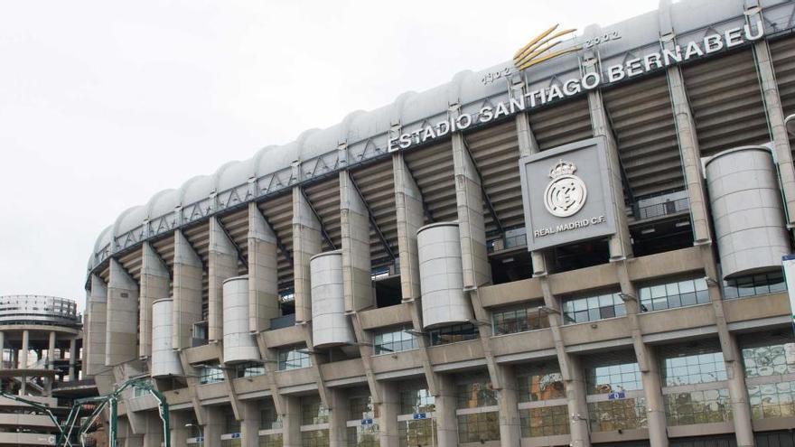 Estadio Santiago Bernabéu.