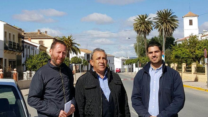 El concejal Siro Pachón ha visitado la zona donde se actuará.