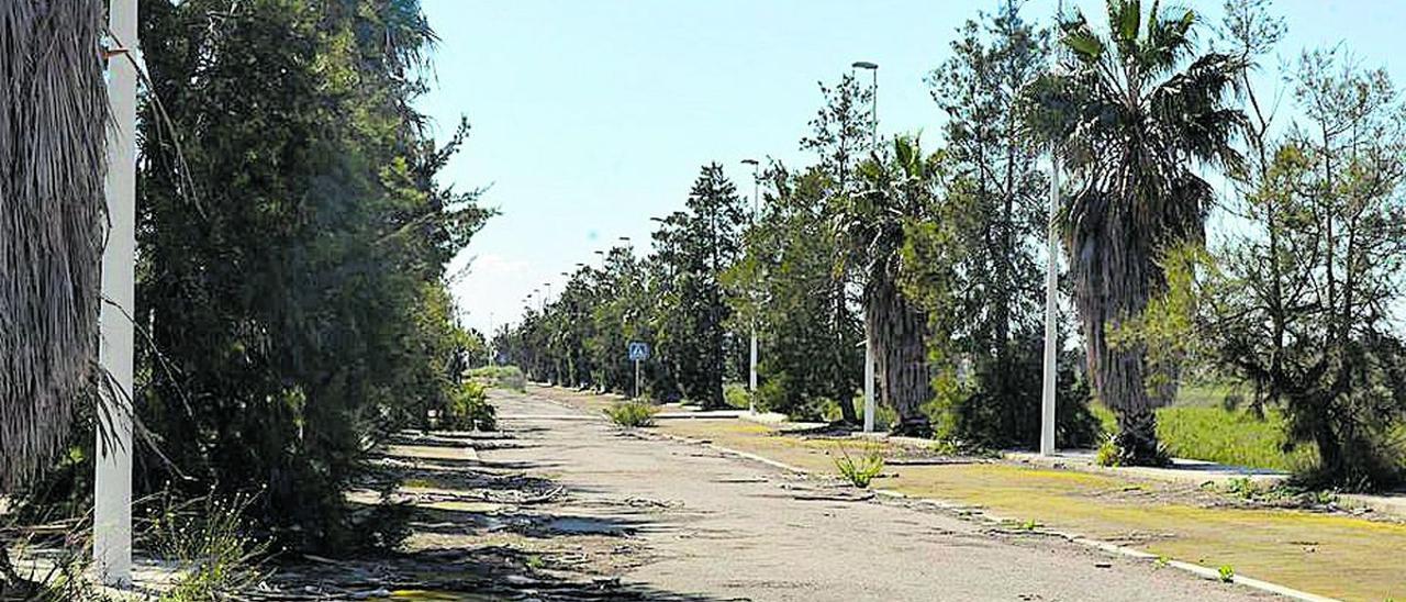 El desarrollo de Belcaire Sur lleva paralizado desde el año 2008.