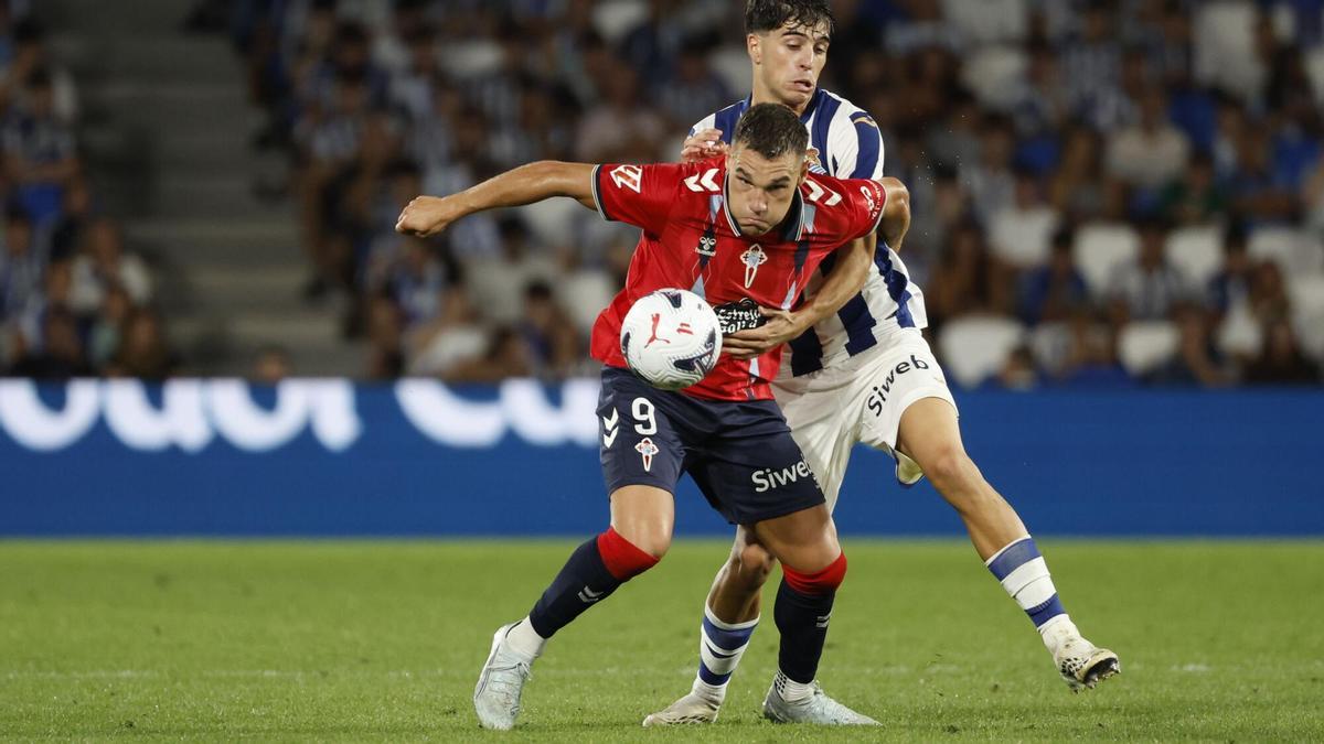 Unas tablas para el escenario de la esperanza: el Celta empata en el campo de la Real con una buena segunda parte