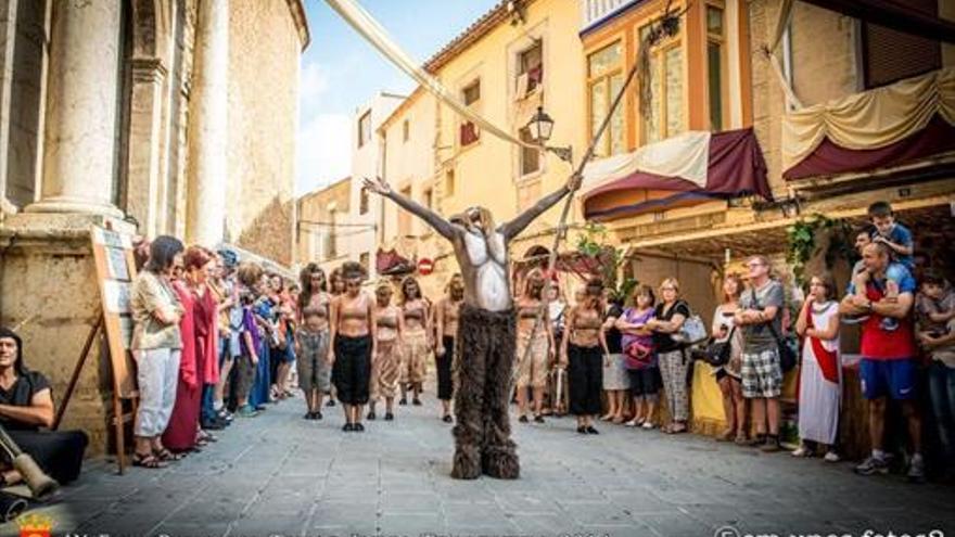 Traiguera regresa a la época romana con la feria Thiar Julia