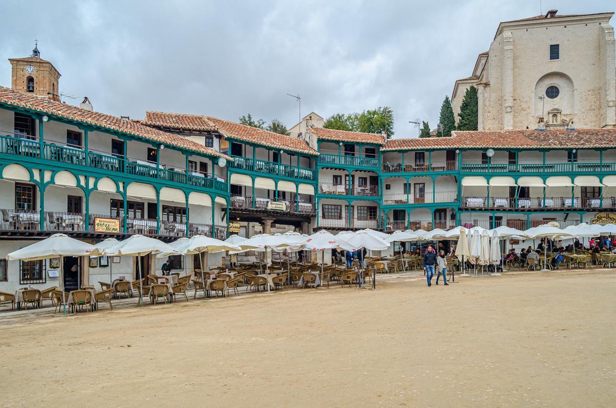 La Plaza Mayor de Chinchón