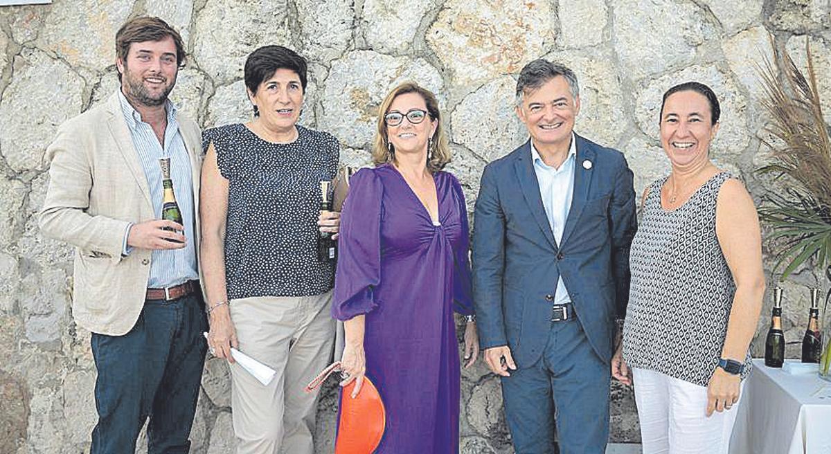 Óscar Roses, Marga Méndez, Cristina Zaforteza, Ramón Vidal y Marta Blasco.