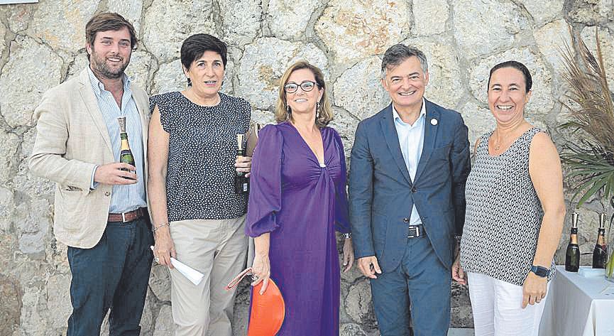 Óscar Roses, Marga Méndez, Cristina Zaforteza, Ramón Vidal y Marta Blasco.