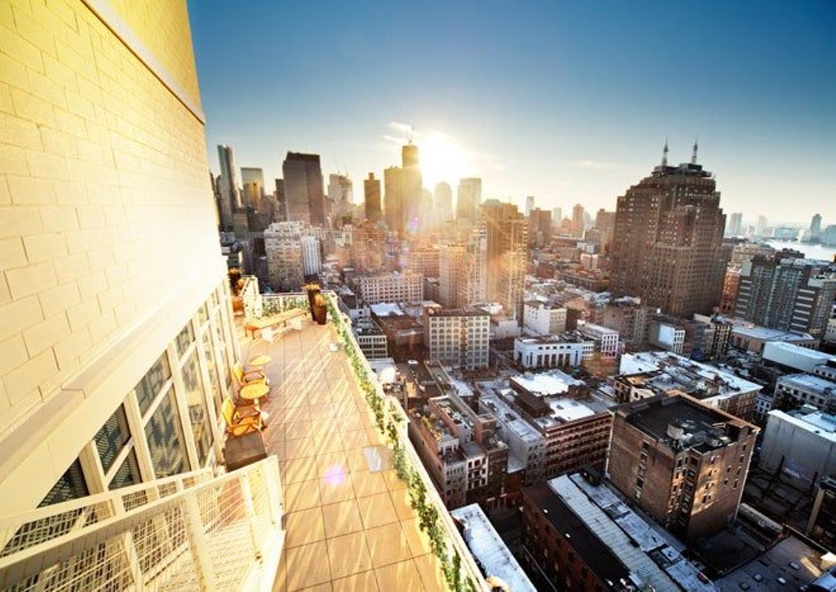 Vista aérea de Manhattan