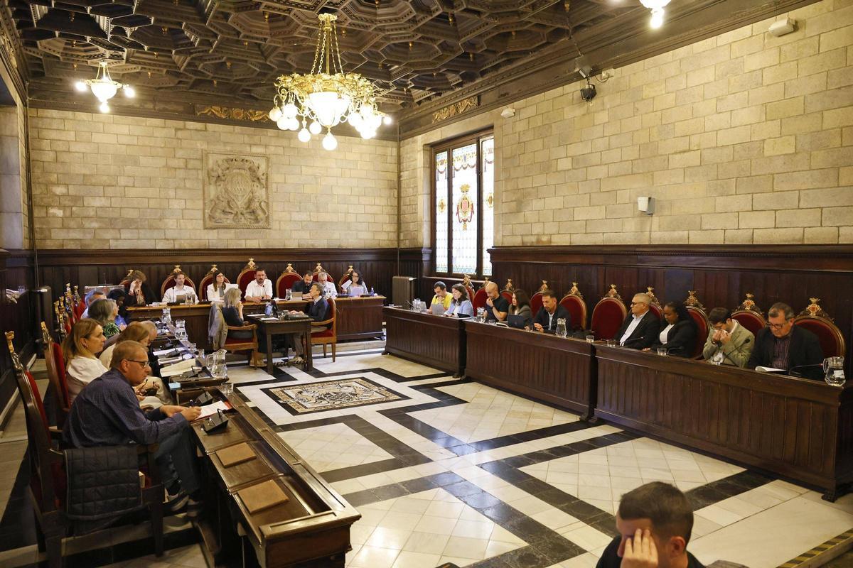 El ple municipal d'aquest dilluns.