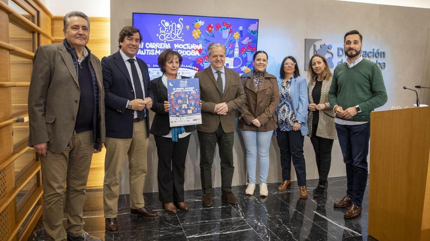 Córdoba se volverá a teñir de azul en la III Carrera Nocturna por el Autismo el próximo 6 de abril