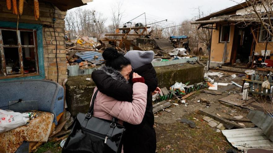 Putin bombardeja les escoles, els hospitals i torna a matar els innocents.