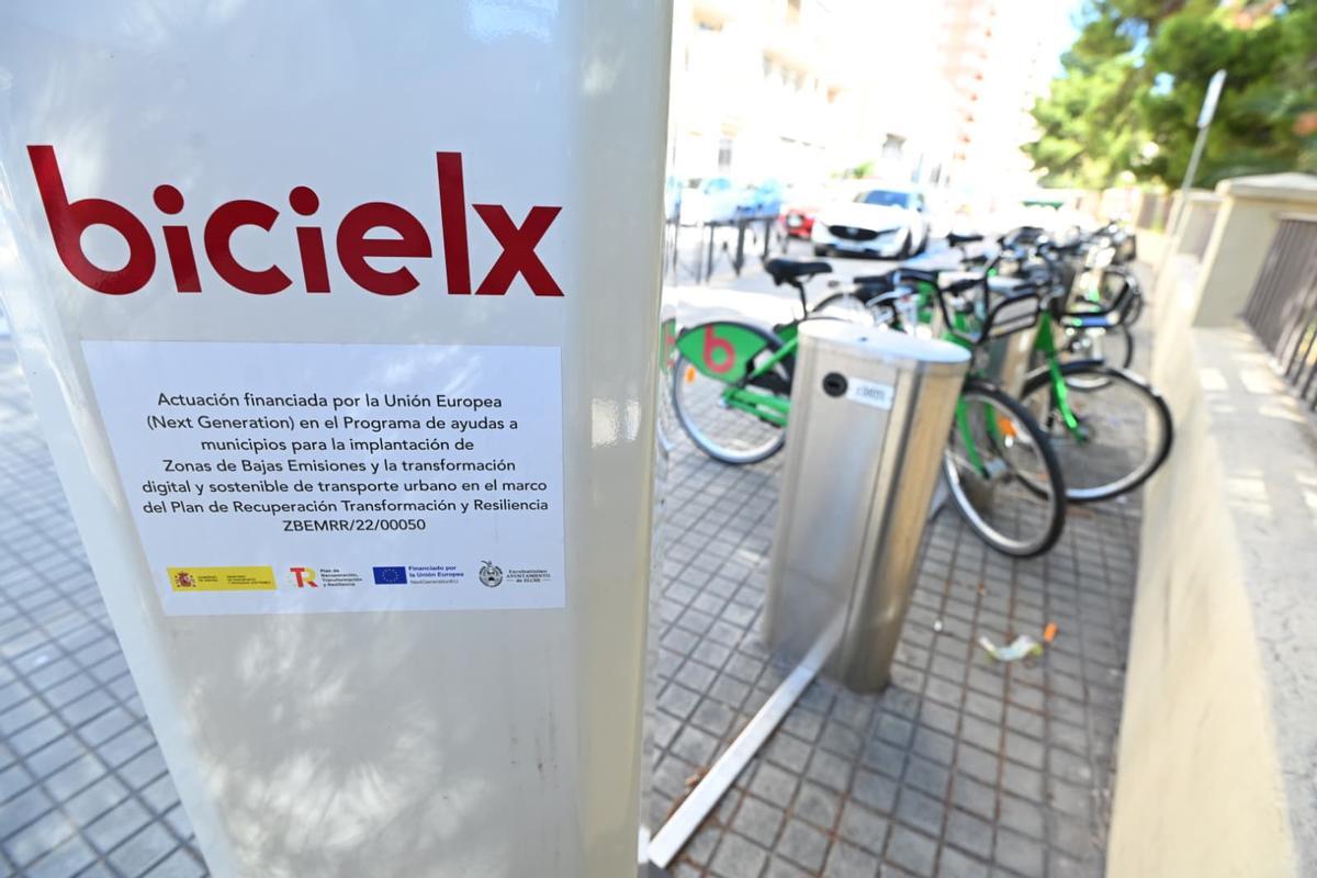 Bicielx es un servicio público municipal de alquiler de bicicletas