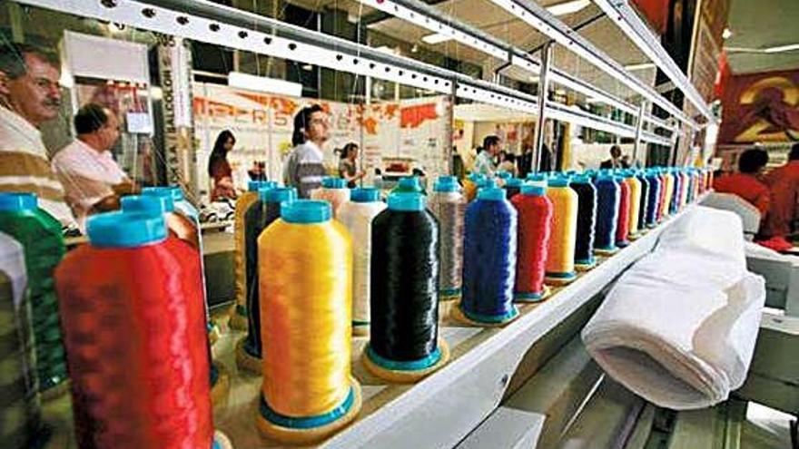 Frenada del sector tèxtil a Espanya