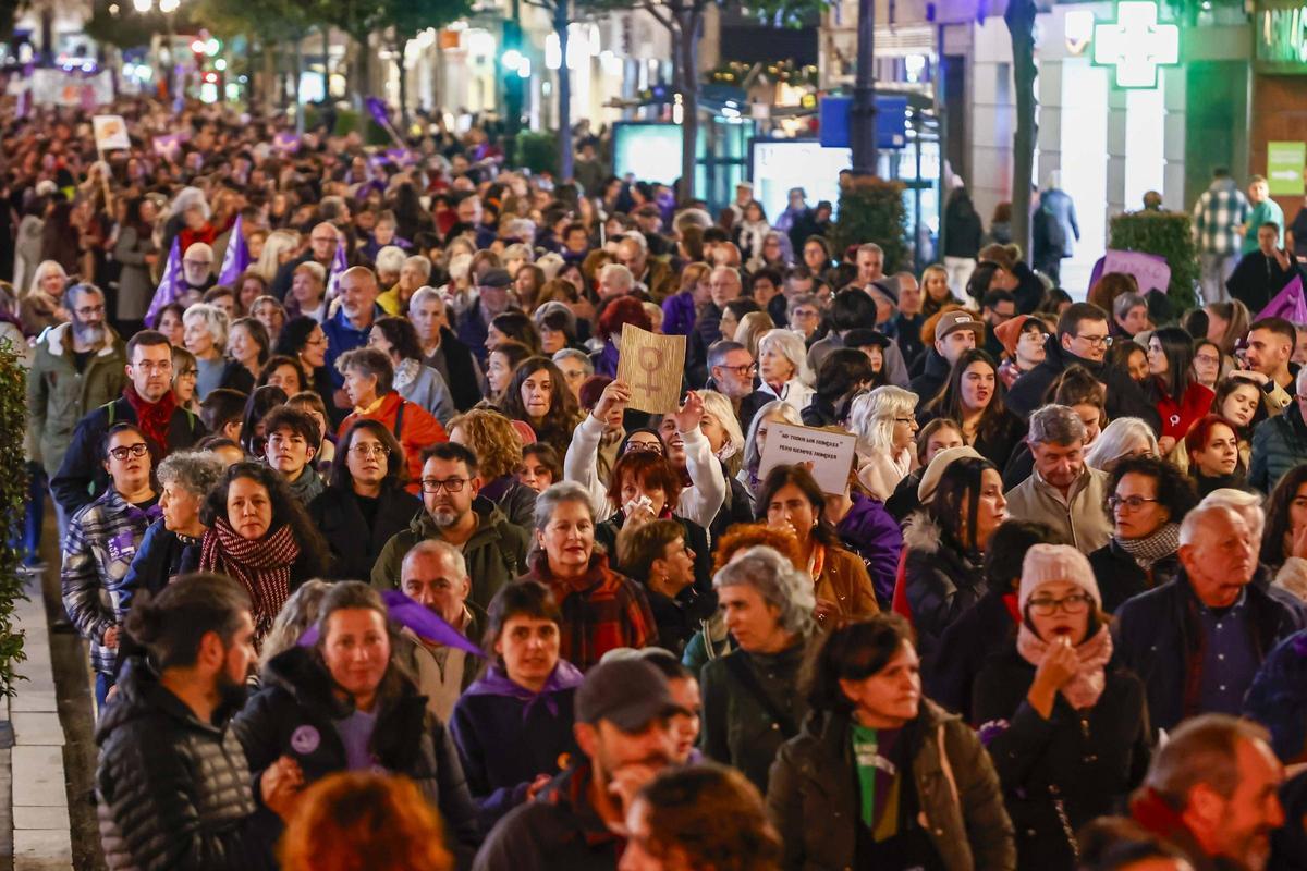 Asistentes a la marcha del año pasado en Oviedo