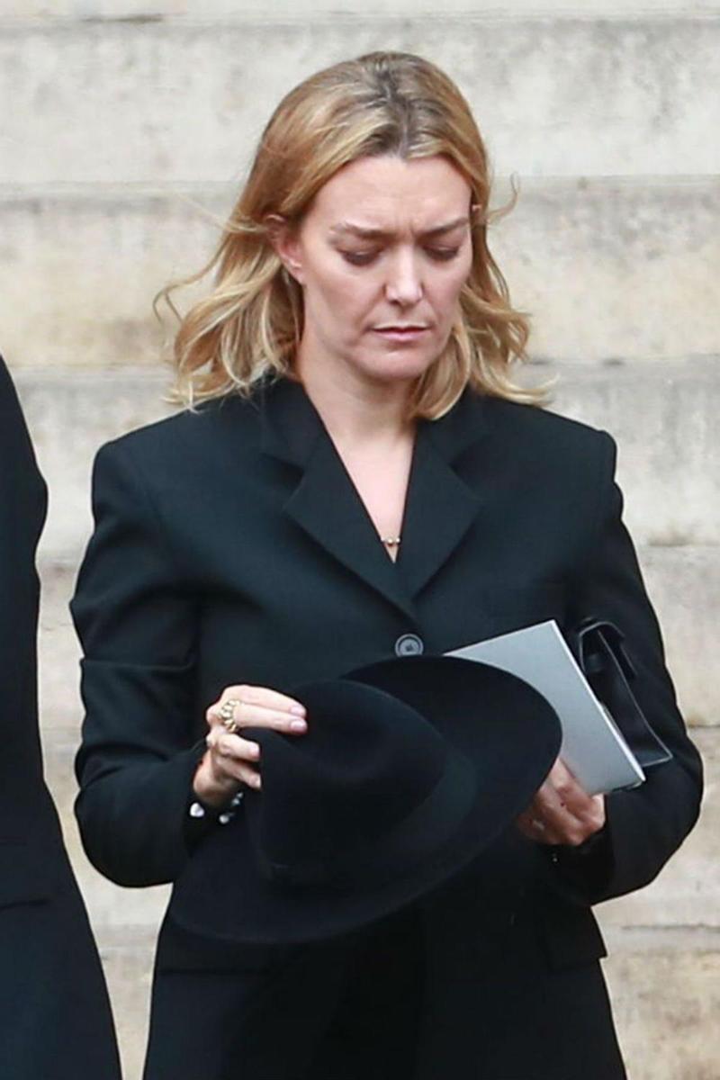 Marta Ortega en el funeral de Peter Lindbergh