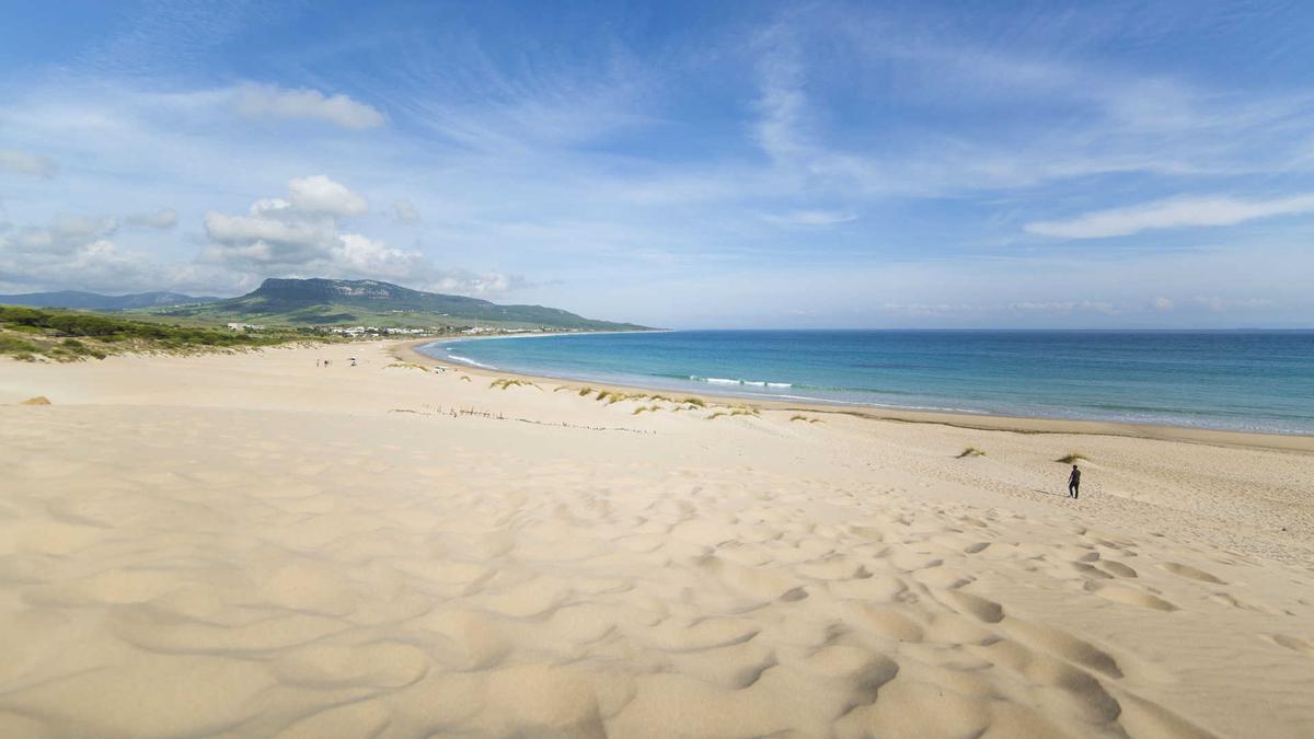 Playa de Bolonia, en Cádiz
