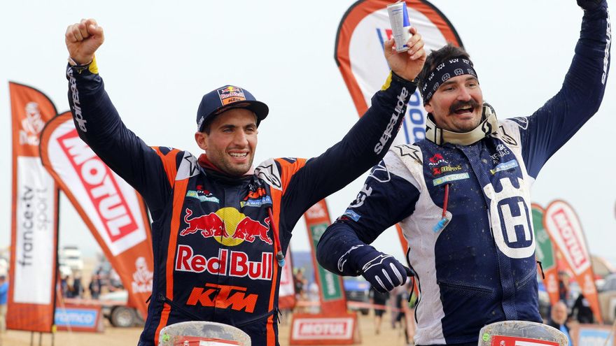 El argentino Kevin Benavides remonta a Toby Price en la última etapa y conquista su segundo Dakar
