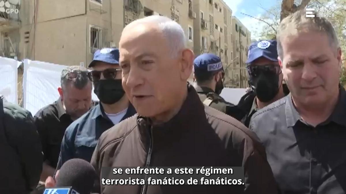 Netanyahu pide a otros países unirse a la ofensiva contra Irán "por la seguridad mundial"