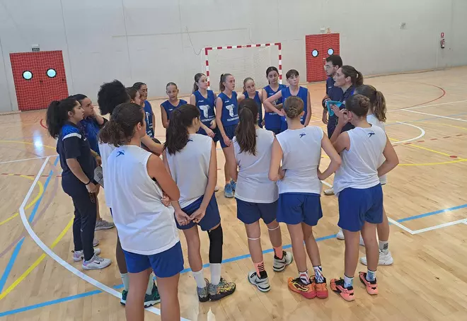 Preparación de los Preselecciones Alevín y Cadete