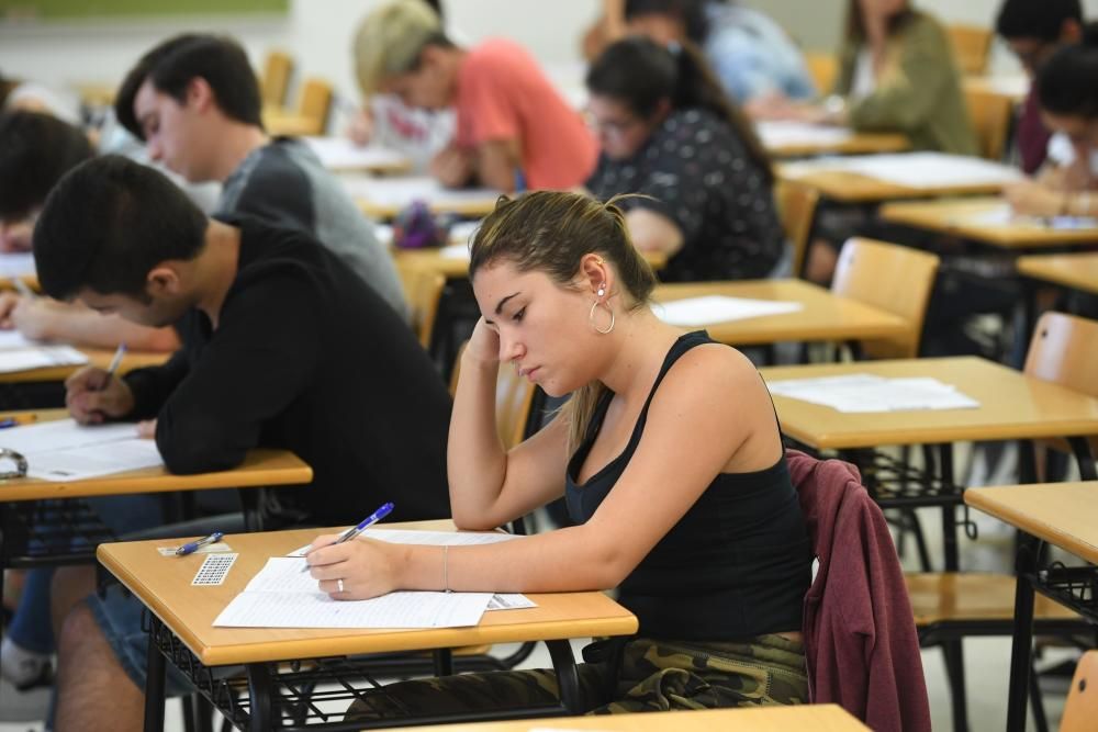 Lengua Castellana, Gallego e Historia de España han sido las pruebas del primer día de la convocatoria de septiembre de la llamada Avaliación para o Acceso a Universidade (ABAU).