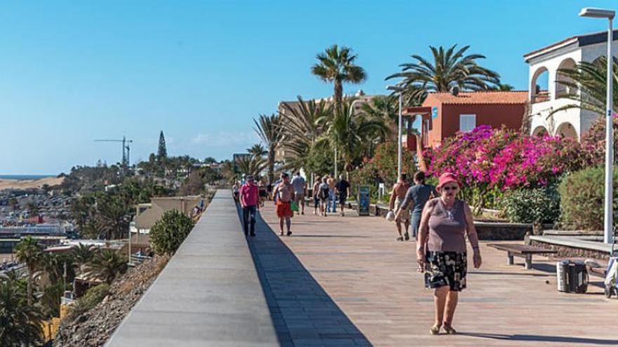 Playa del Inglés, en una imagen de archivo.