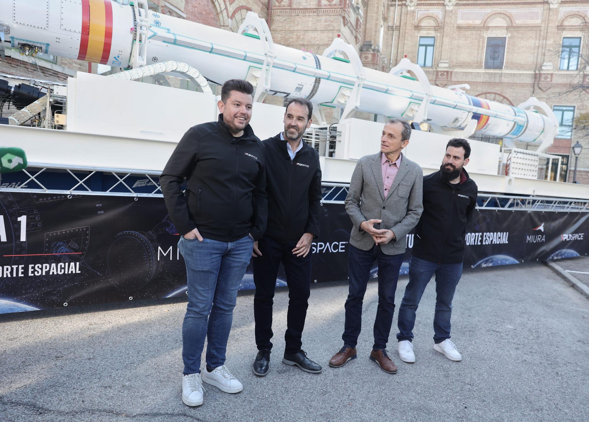 La empresa ilicitana PLD Space presenta el primer cohete espacial español