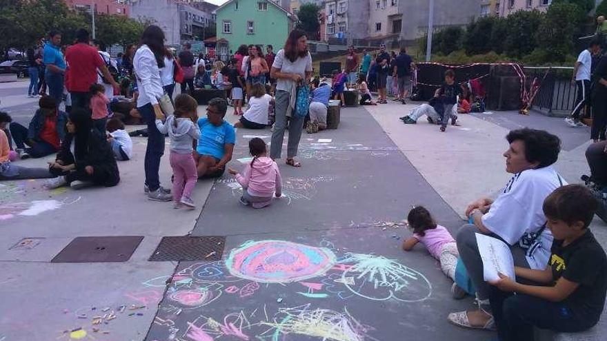 Participantes en las diferentes actividades de la semana cultural de Santa Cruz.