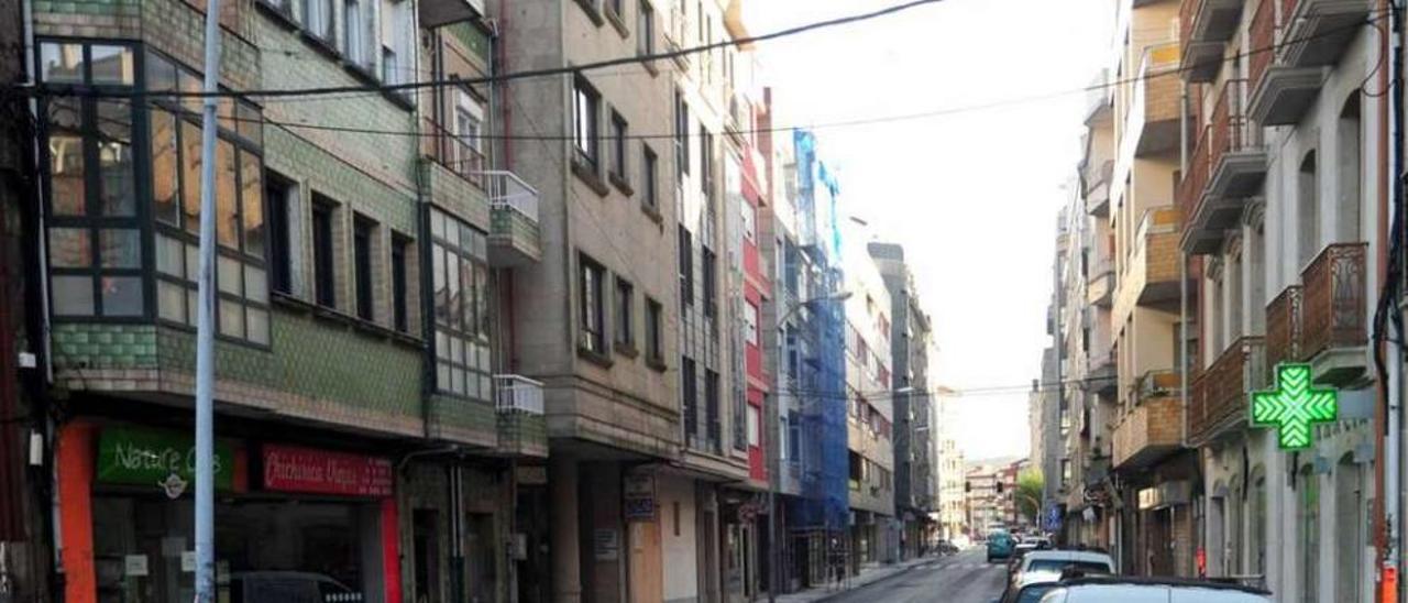 La carretera N-640 a su paso por el término municipal de Vilagarcía de Arousa. // Iñaki Abella