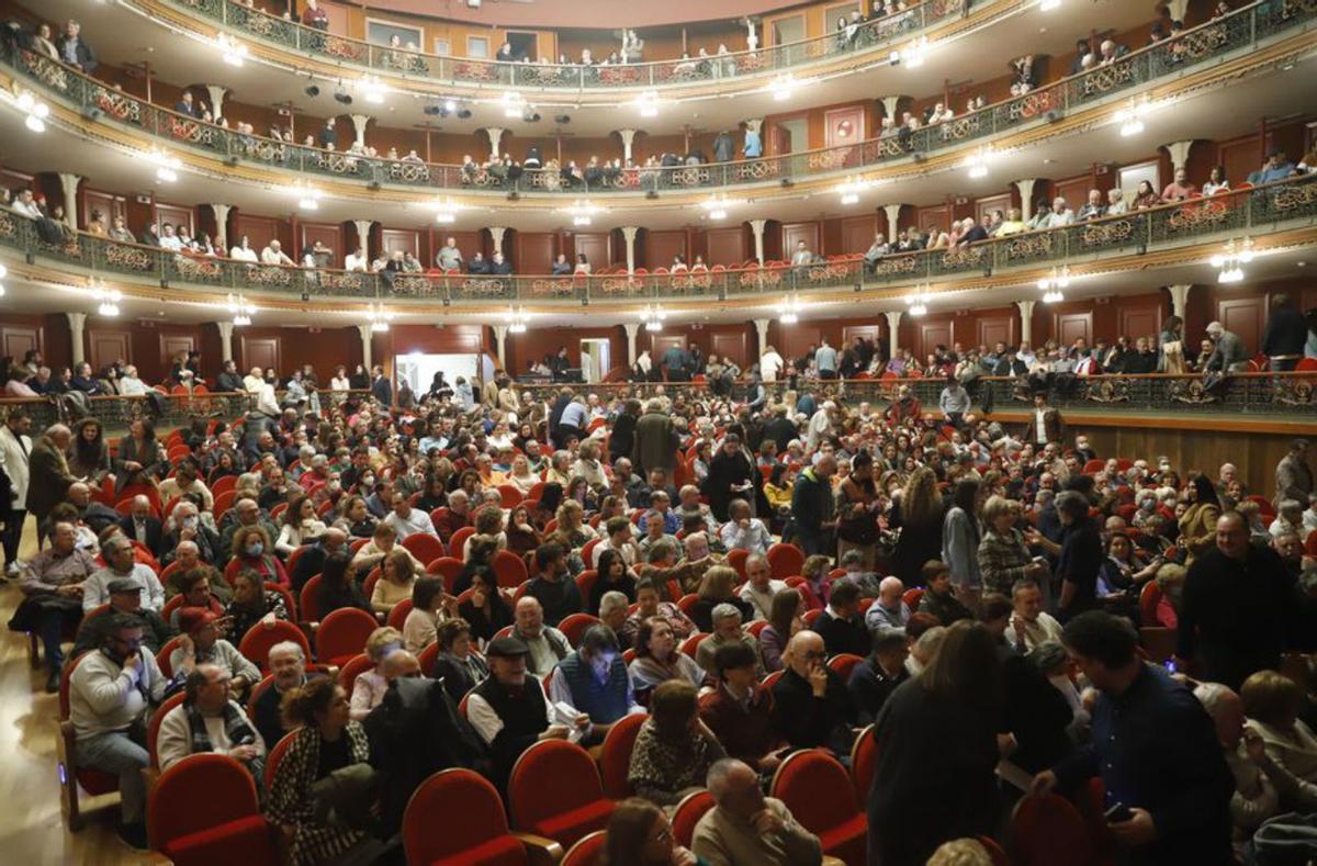 Imagen del Gran Teatro, que agotó sus entradas para el homenaje a El Calli.