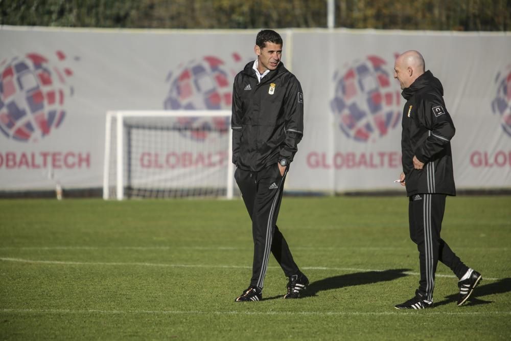 Entrenamiento del Real Oviedo