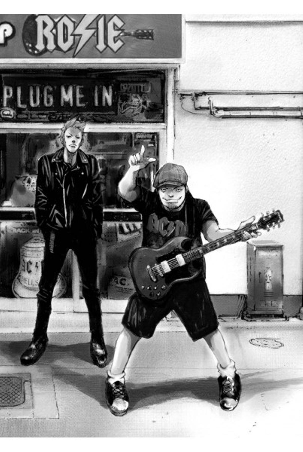 Página de 'Guitar Shop Rosie'.