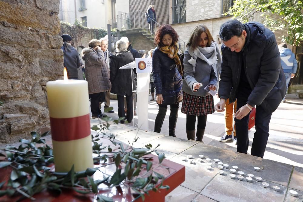 Girona commemora el Dia Internacional en memòria de les víctimes de l'Holocaust