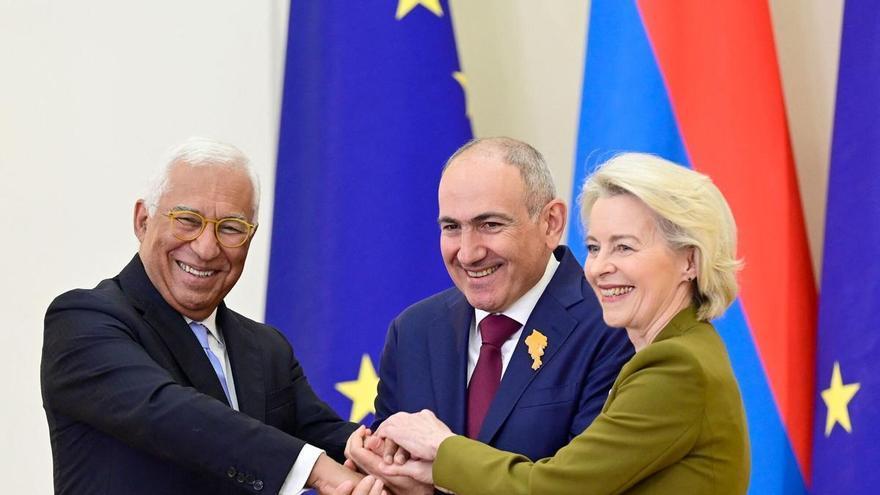 La UE acelera un doble acercamiento al Cáucaso Sur con Armenia y Azerbaiyán