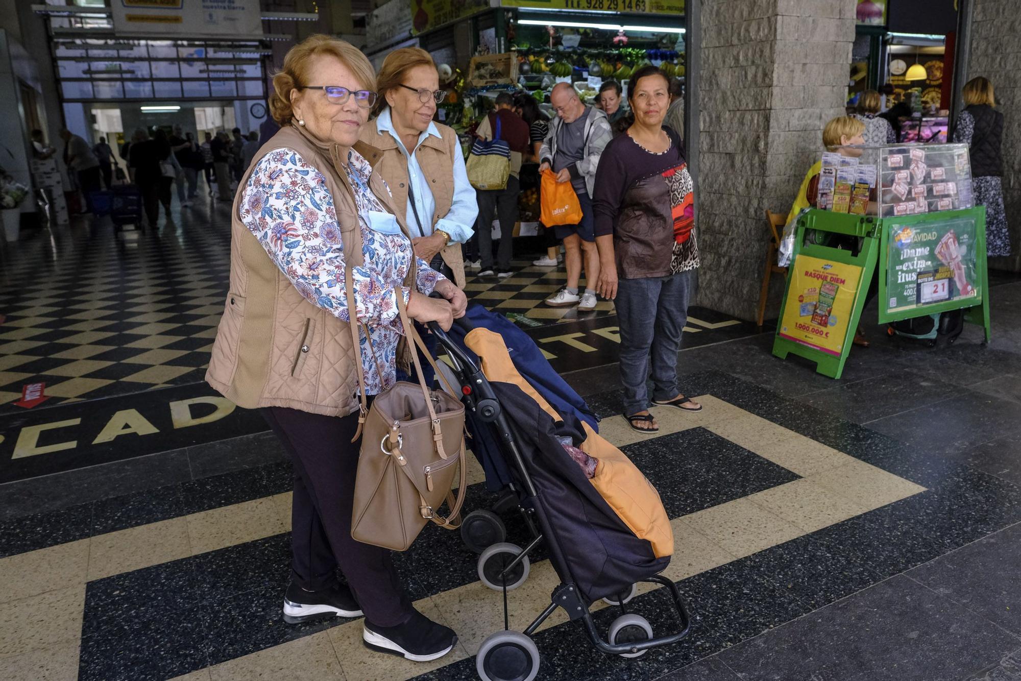 Compras en el Mercado Central para la cena de Nochevieja