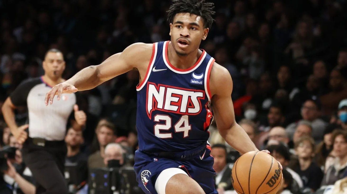 Cam Thomas, con los Nets.