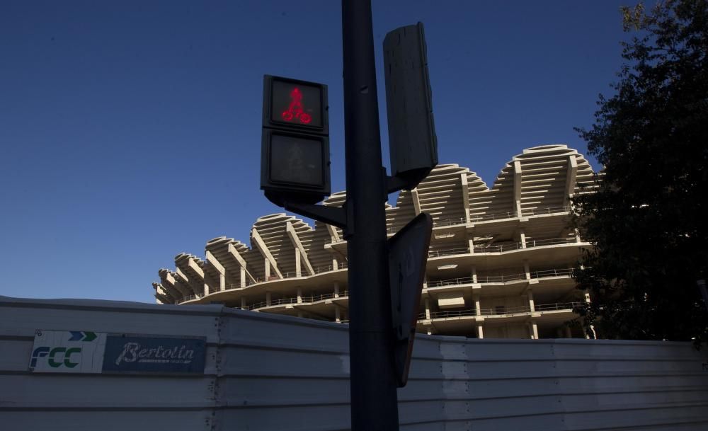 Así está el Nou Mestalla