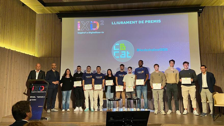 Estudiants de la UdG, premiades per l’ús del blockchain en la lluita contra el canvi climàtic i la contaminació marina