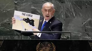 Netanyahu dice ante la Asamblea General de la ONU que Israel "está ganando" una guerra con Irán