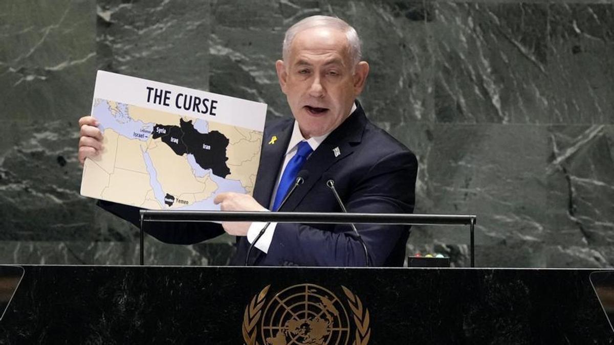 El primer ministro de Israel, Benajmín Netanyahu.