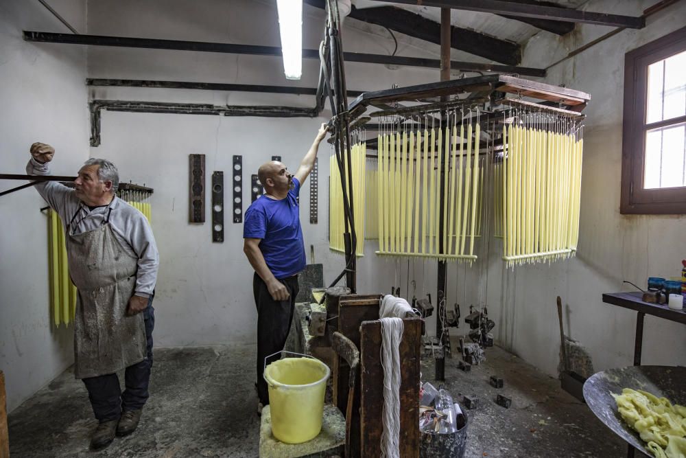 Cerería La Real, la luz de los penitentes