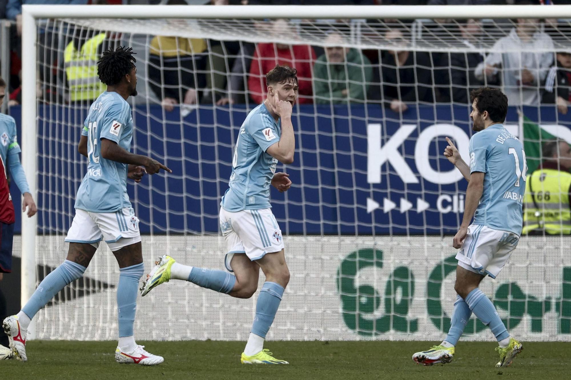 Las mejores imágenes del Osasuna-Celta