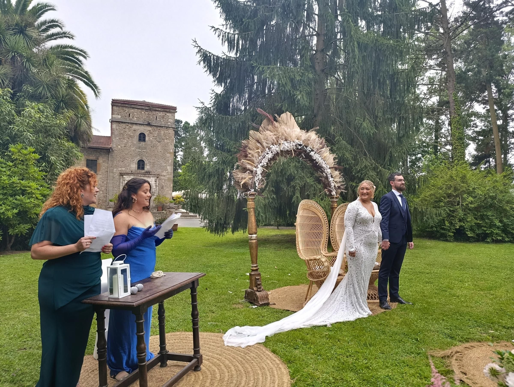 La boda más internacional de Llanera