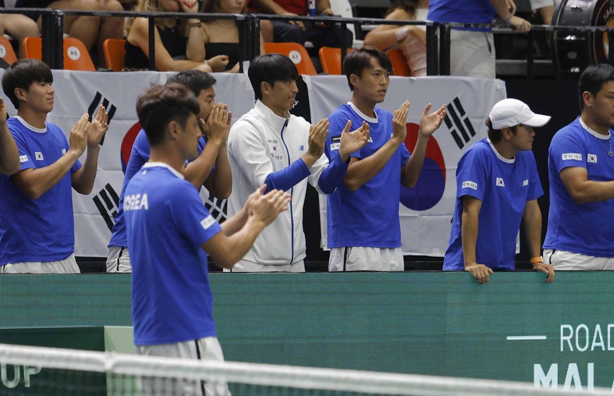 Tercera jornada de Copa Davis entre Rep. Checa y Corea Tercera jornada de Copa Davis entre Rep. Checa y Corea