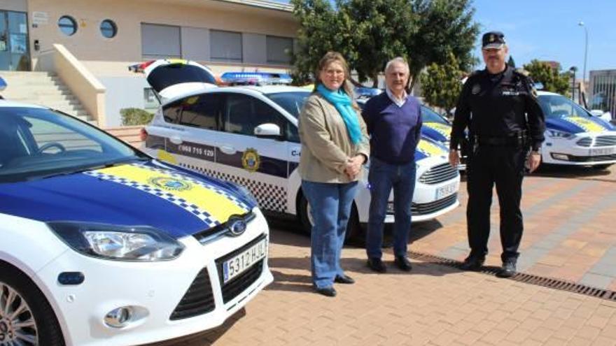 Rojales incorpora 4 coches de Policía Local y aumentará la plantilla a 40 agentes este año