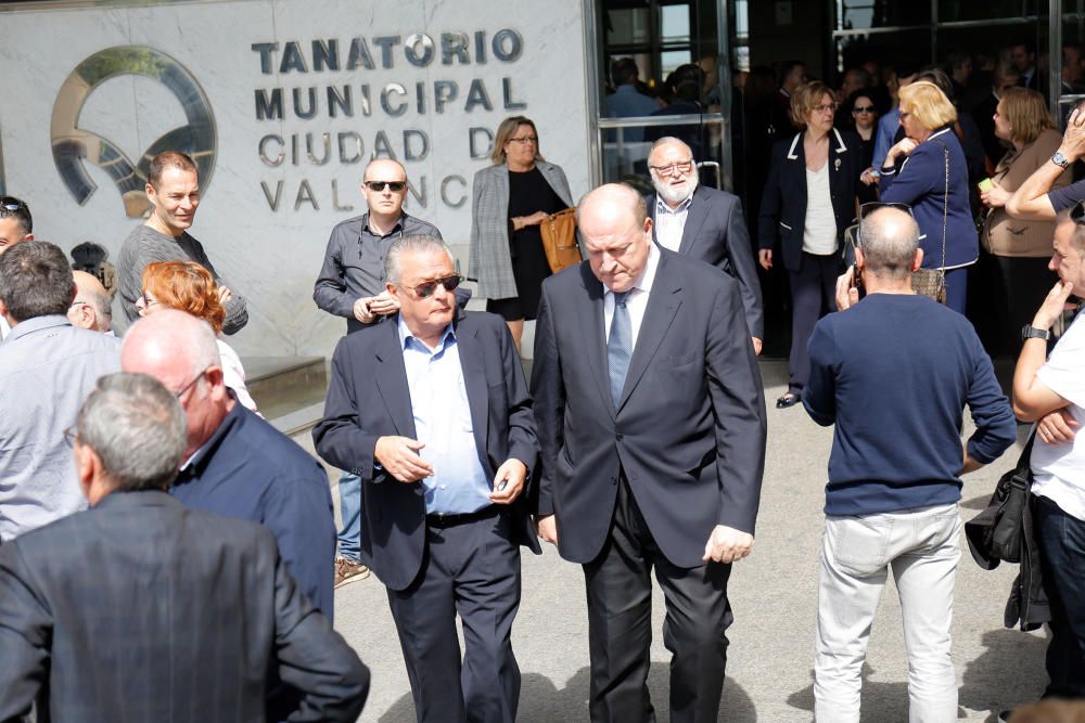 Funeral de Emilio Orta, presidente del Clúster de Automoción valenciano