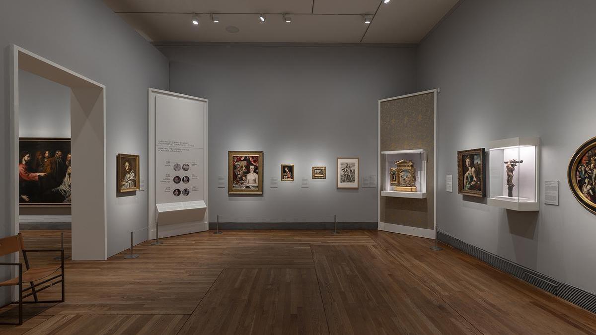 Una de las salas de la exposición