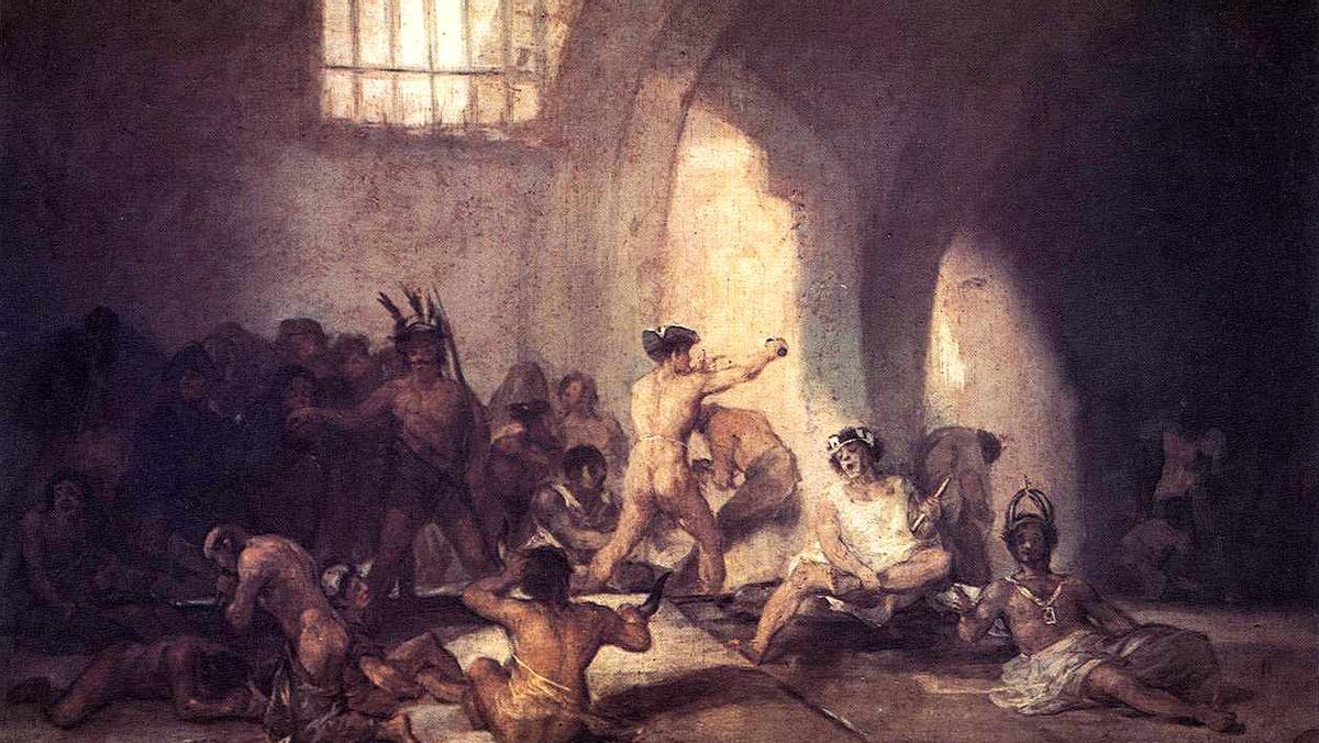 Con ’Casa de locos’, Goya retrata el trato que recibían los alienados hace dos siglos.