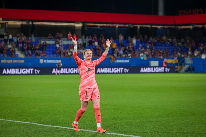 Sandra Paños dijo adiós al Barça