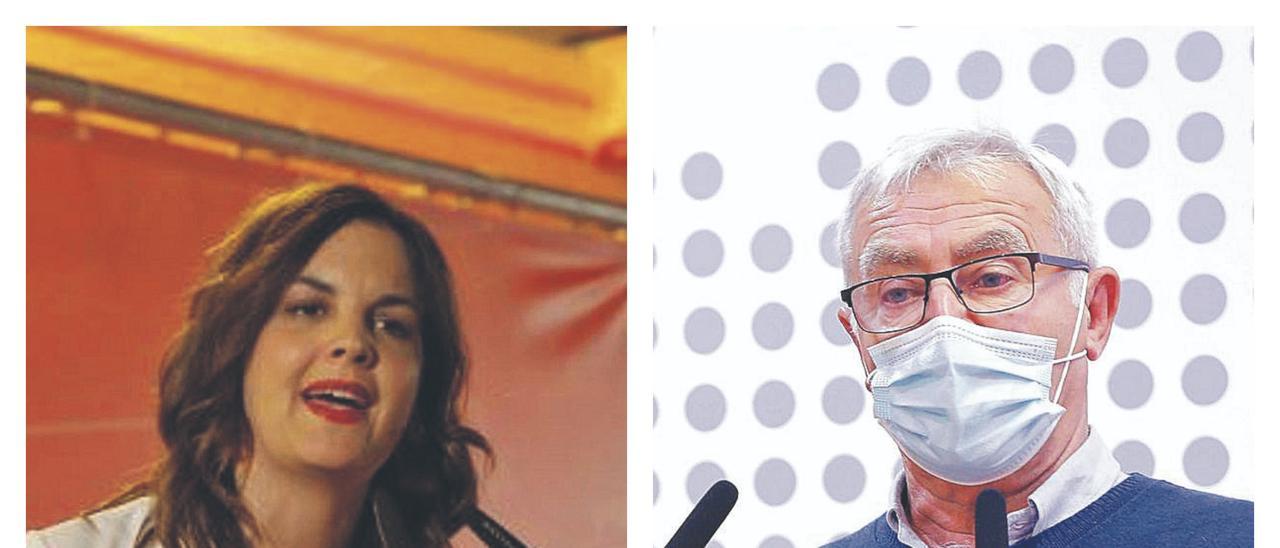 Sandra Gómez y Joan Ribó