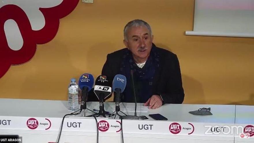 Álvarez (UGT) exige a la DGA que no precarice la contrata de la limpieza sanitaria