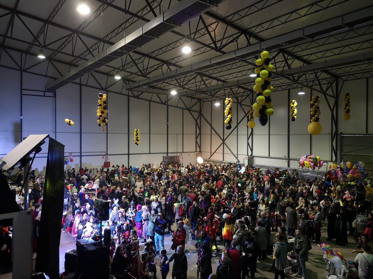 Una actividad celebrada en el recinto ferial de Laviana, en una imagen de archivo.